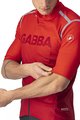 CASTELLI dres kratkih rukava - GABBA ROS SPECIAL  - crvena