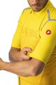 CASTELLI dres kratkih rukava - GABBA ROS SPECIAL - žuta
