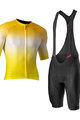 CASTELLI kratki dres i kratke hlače - AERO RACE 6.0 - žuta/crna