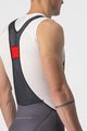 CASTELLI kratke hlače s tregerima - COMPETIZION KIT - siva