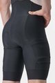 CASTELLI kratke hlače s tregerima - UNLIMITED CARGO - crna