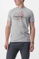 CASTELLI majica kratkih rukava - FINALE TEE - siva