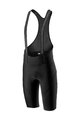 CASTELLI kratke hlače s tregerima - VELOCISSIMO IV - crna