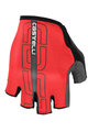 CASTELLI rukavice s kratkim prstima - TEMPO - crna/crvena