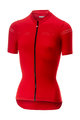 CASTELLI dres kratkih rukava - PROMESSA 2.0 LADY - crvena