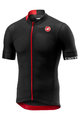 CASTELLI dres kratkih rukava - AERO RACE 4.1 SOLID - siva