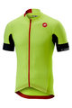 CASTELLI dres kratkih rukava - AERO RACE 4.1 SOLID - žuta