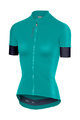 CASTELLI dres kratkih rukava - ANIMA 2.0 LADY - plava/zelena
