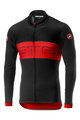 CASTELLI dres dugih rukava ljetni - PROLOGO VI SUMMER - crvena/crna