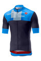 CASTELLI dres kratkih rukava - A BLOC - plava
