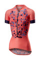 CASTELLI dres kratkih rukava - CLIMBER'S LADY - ružičasta