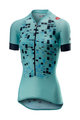 CASTELLI dres kratkih rukava - CLIMBER'S LADY - plava