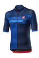 CASTELLI dres kratkih rukava - MID WEIGHT PRO - plava