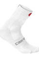 CASTELLI čarape klasične - QUATTRO 9 - bijela
