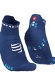 COMPRESSPORT čarape do gležnja - PRO RACING 4.0 RUN - plava