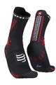 COMPRESSPORT čarape klasične - PRO RACING 4.0 TRAIL - crvena/crna