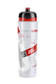 ELITE boca za vodu - MAXICORSA 1000 ML - crvena/transparentna