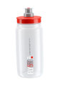 boca za vodu - FLY 550 ml  - crvena/transparentna