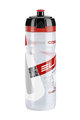 ELITE boca za vodu - SUPERCORSA 750 ml - transparentna/crvena