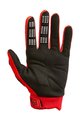 FOX rukavice s dugim prstima - DIRTPAW GLOVE - crna/crvena