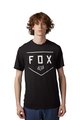 FOX majica kratkih rukava - SHIELD - crna