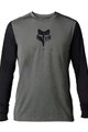 FOX dres dugih rukava ljetni - RANGER TRU DRI - siva/crna