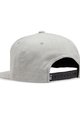 FOX kapa - FOX HEAD SNAPBACK - siva