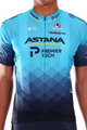 GIORDANA dres kratkih rukava - ASTANA 2021 VERO PRO - tirkizna