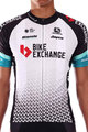 GIORDANA dres kratkih rukava - BIKE EXCHANGE 2021 - bijela/crna