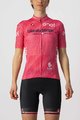CASTELLI dres kratkih rukava - GIRO D'ITALIA 2021 W - ružičasta