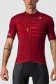CASTELLI dres kratkih rukava - GIRO D'ITALIA 2021 - crvena