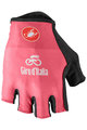 CASTELLI rukavice s kratkim prstima - GIRO D'ITALIA - ružičasta