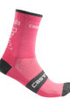 CASTELLI čarape klasične - GIRO 2019  - ružičasta
