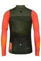 GOBIK dres dugih rukava zimski - SUPERCOBBLE - narančasta/zelena