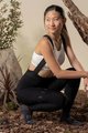 GOBIK duge hlače s tregerima - LIMITED 5.0 K9 LADY - crna