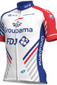 ALÉ dres kratkih rukava - GROUPAMA FDJ 2018 - bijela/plava/crvena