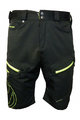 HAVEN kratke hlače bez tregera - NAVAHO SLIMFIT - crna/zelena