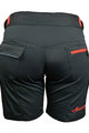 HAVEN kratke hlače bez tregera - AMAZON LADY - crna/crvena