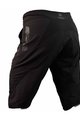 HAVEN kratke hlače bez tregera - RIDE-KI SHORT - crna