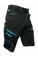 HAVEN kratke hlače bez tregera - NAVAHO SLIMFIT - crna/plava