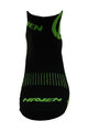 HAVEN čarape klasične - LITE SILVER NEO - zelena/crna