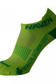 HAVEN čarape do gležnja - SNAKE SILVER NEO 2PAK - žuta/zelena