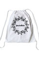 HOLOKOLO vrećica - HOLOKOLO backpack WB - crna/bijela