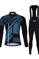 HOLOKOLO zimski dres i hlače - TRACE BLUE WINTER - plava/crna