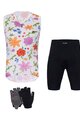 HOLOKOLO mega set - FLORAL ELITE LADY - crna/višebojna/bijela