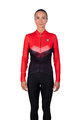 HOLOKOLO dres dugih rukava zimski - ARROW LADY WINTER - crvena/crna