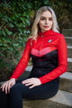 HOLOKOLO dres dugih rukava zimski - ARROW LADY WINTER - crvena/crna