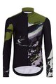 HOLOKOLO dres dugih rukava zimski - CAMOUFLAGE WINTER - zelena/crna