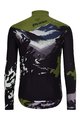 HOLOKOLO dres dugih rukava zimski - CAMOUFLAGE WINTER - zelena/crna