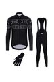 HOLOKOLO dugi dres i hlače - FROSTTRAIL WINTER - crna